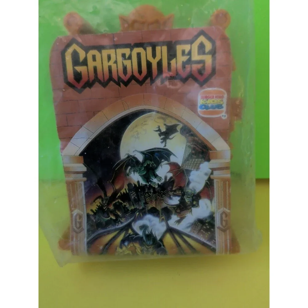 Gargoyles Stone Warriors Bronx Burger King Kids Club Toy New Unopened Vintage